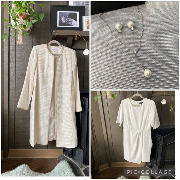 Lulus Westwood White Sheath Dress Wedding Bachelorette - Picture 9 of 10